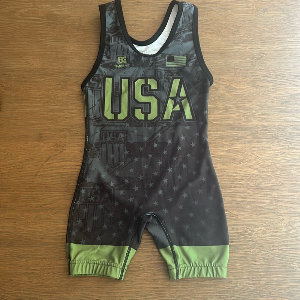 Blue Chip Youth Wrestling Singlet